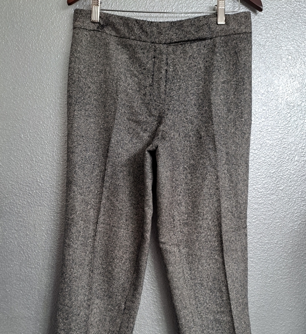 Dana Buchanan Wool/Silk Blend Straight Pants  Size 10P